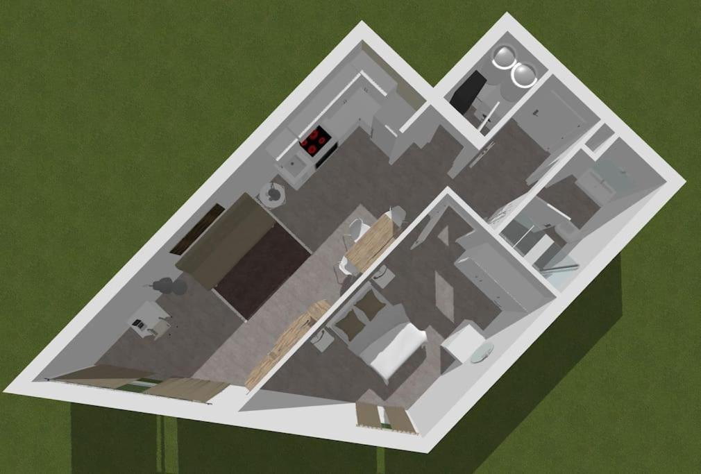 19 Piso Centrico, Nuevo Y Bien Equipado En La Trinidad Appartement La Laguna  Buitenkant foto