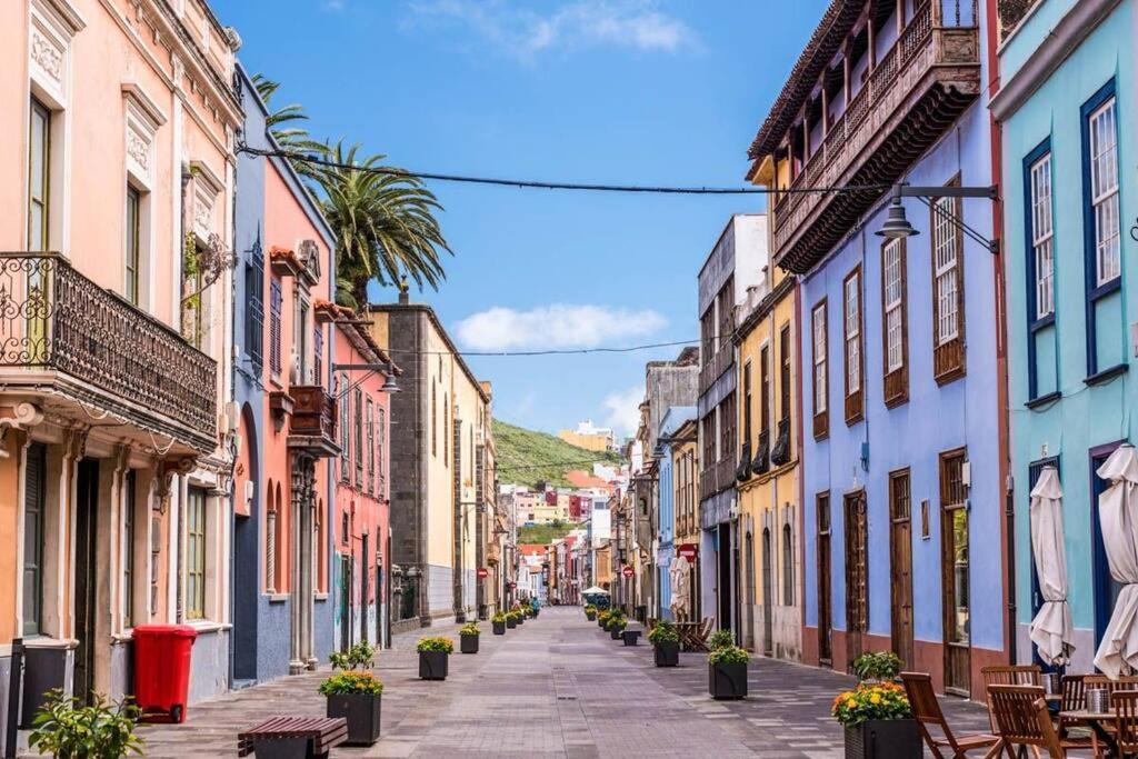 19 Piso Centrico, Nuevo Y Bien Equipado En La Trinidad Appartement La Laguna  Buitenkant foto